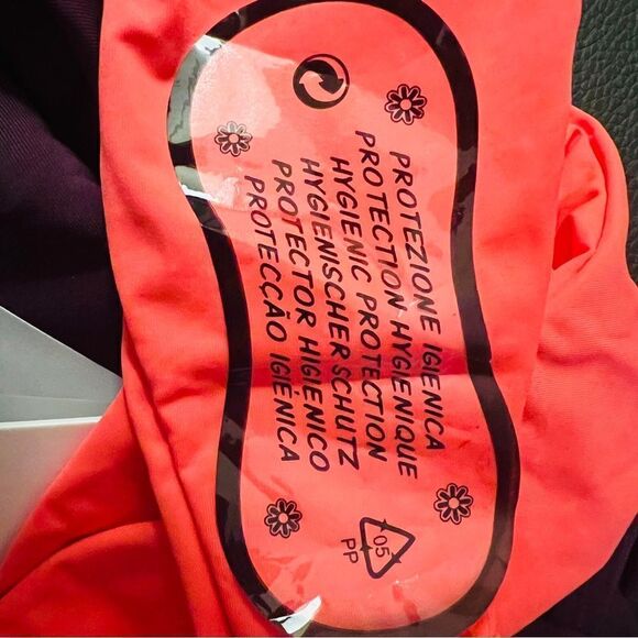 NWT New Good American Netter Cheeky Bottom Hot Coral Neon 6 (3XL) Very Bright - Picture 8 of 10